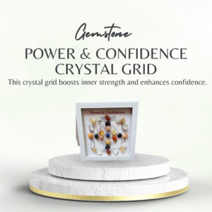 Power & Confidence Crystal Grid for Positive Energy