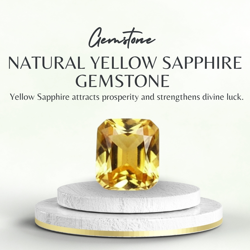 Natural Sapphire Gemstone – Certified Blue Sapphire
