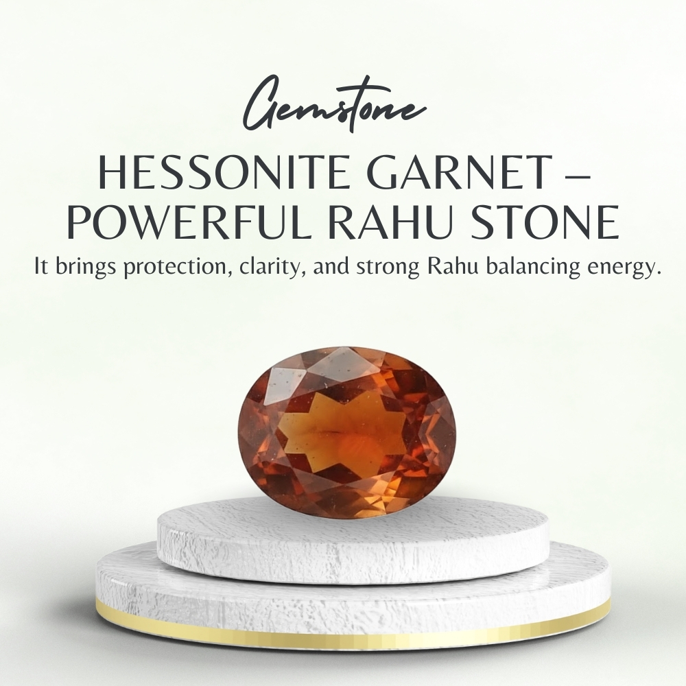 Hessonite Garnet - Powerful Rahu Stone
