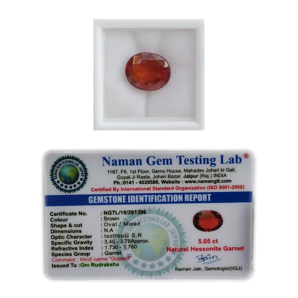 Hessonite Garnet - Powerful Rahu Stone - Image 3